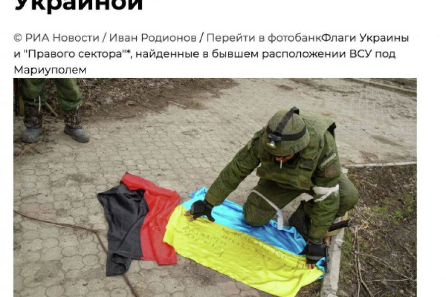 Госинформагентство РИА опубликовало статью "Что Россия должна сделать с Украиной"
