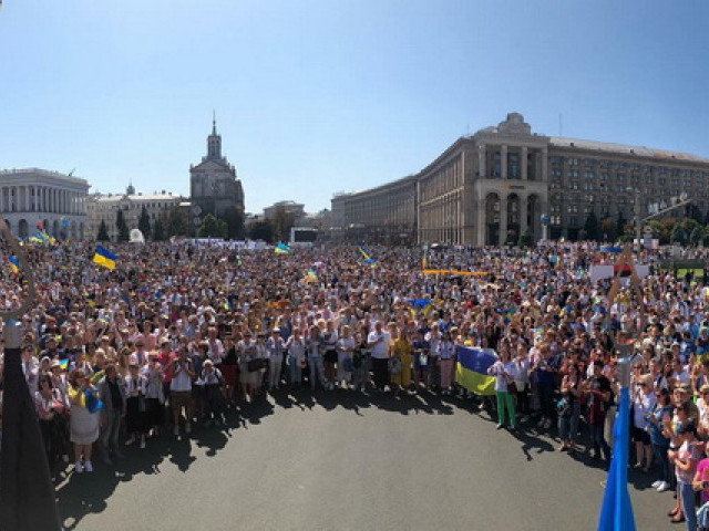 Елена Кудренко - Марш Захисників України