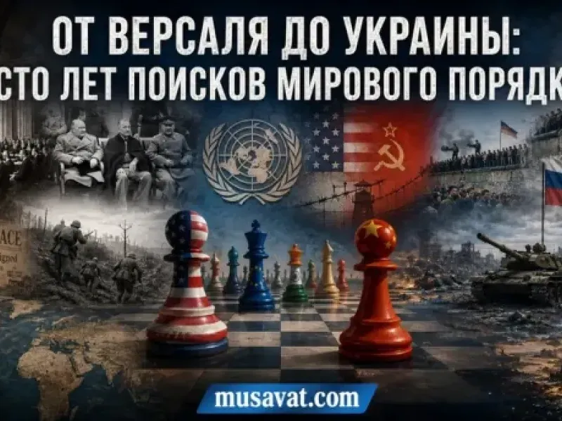 Рамиз Юнус - От Версаля до Украины: сто лет поисков нового мирового порядка