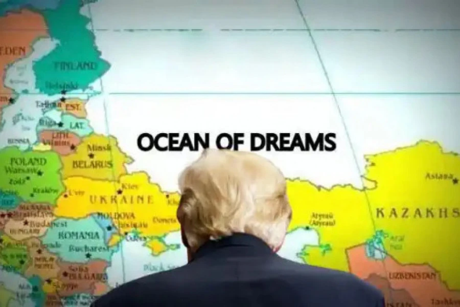 Сергей Климовский - Трамп требует показать ему карту россии будущего